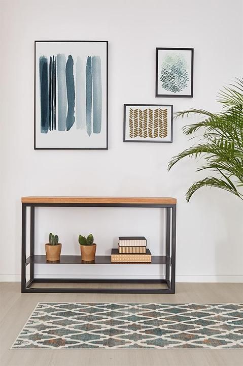 Soraya Trellis Multicolor Rug thumbnail 2
