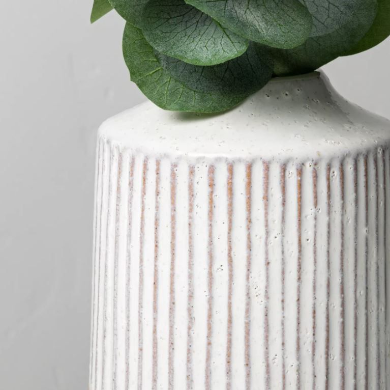 Faux Eucalyptus Arrangement Hearth And Hand With Magnolia thumbnail 3