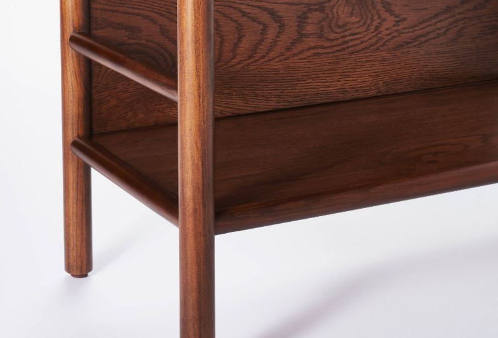 Holladay Curved Wooden Bookcase thumbnail 4