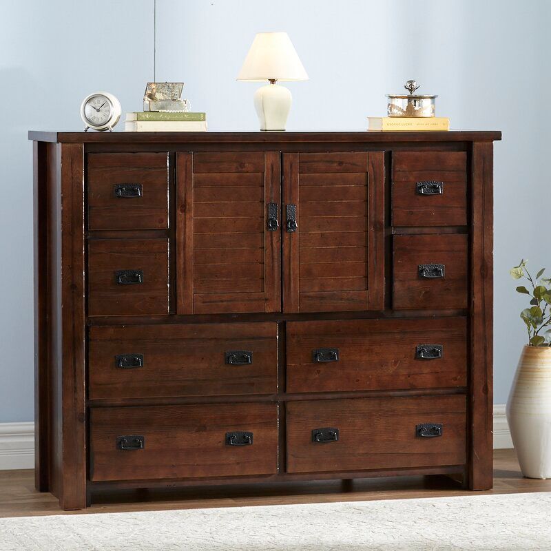 Worksop 8 Drawer Combo Dresser thumbnail 2