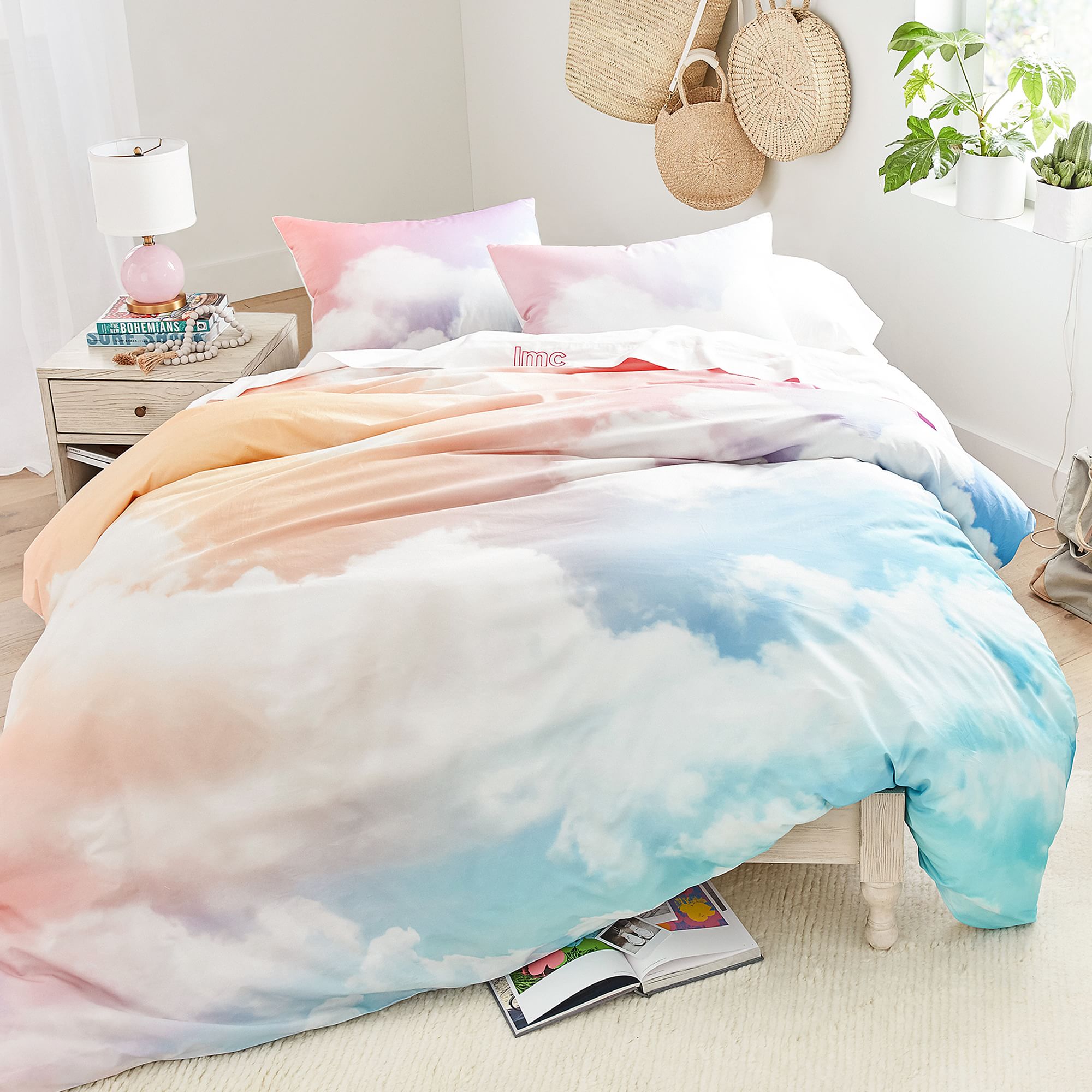 Rainbow Sky Organic Duvet Cover twin thumbnail 3