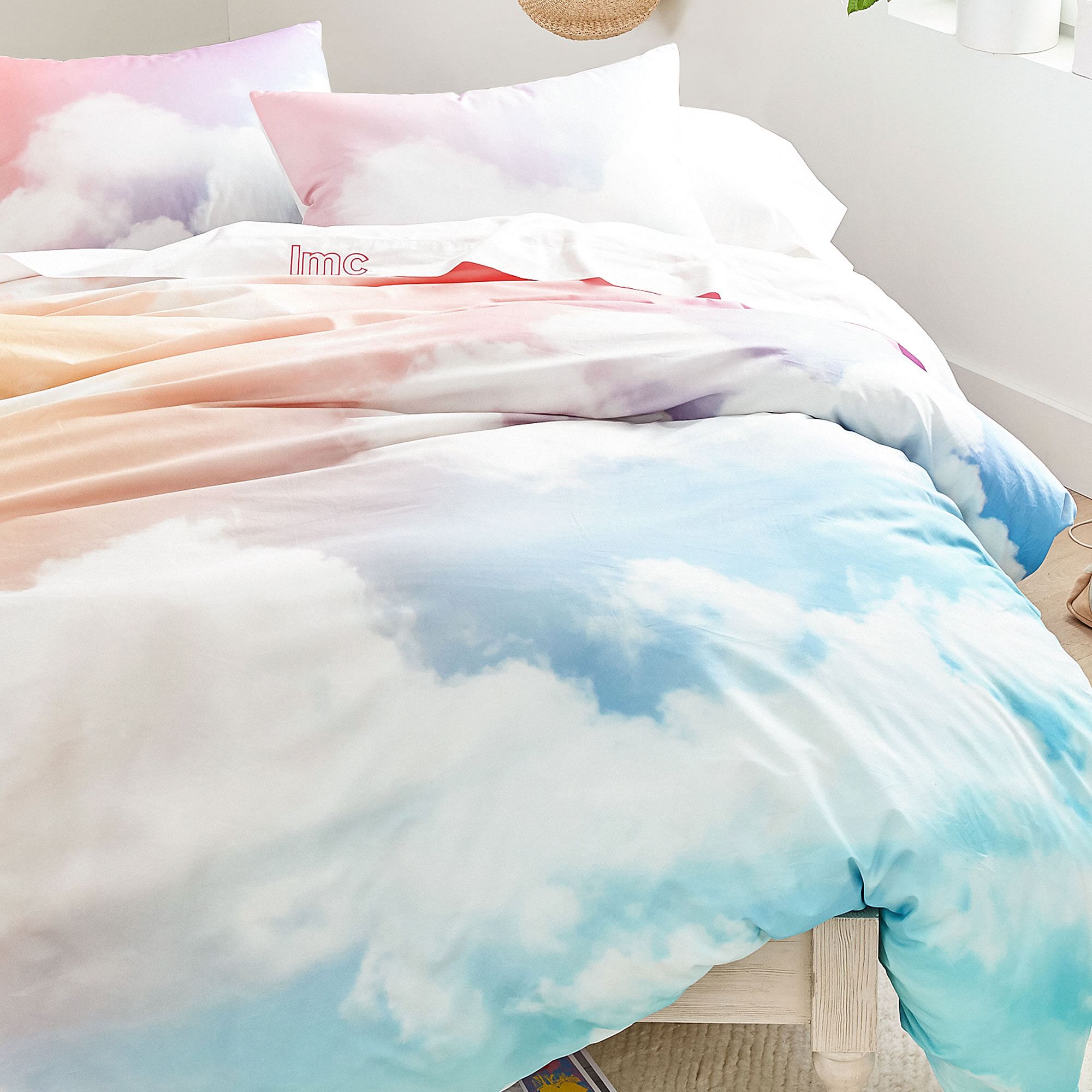 Rainbow Sky Organic Duvet Cover twin thumbnail 4