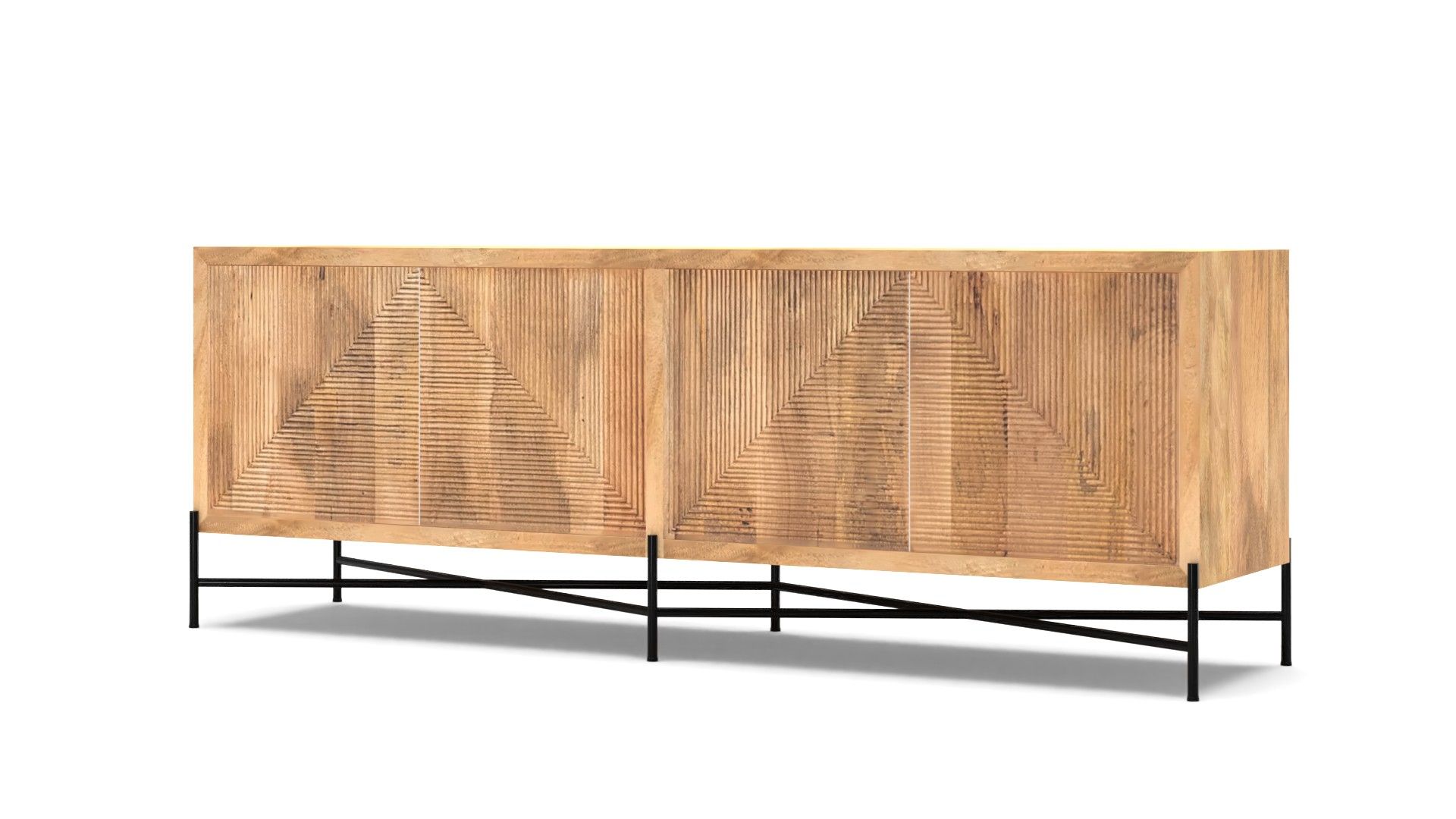Englund Wide Mango Sideboard thumbnail 2