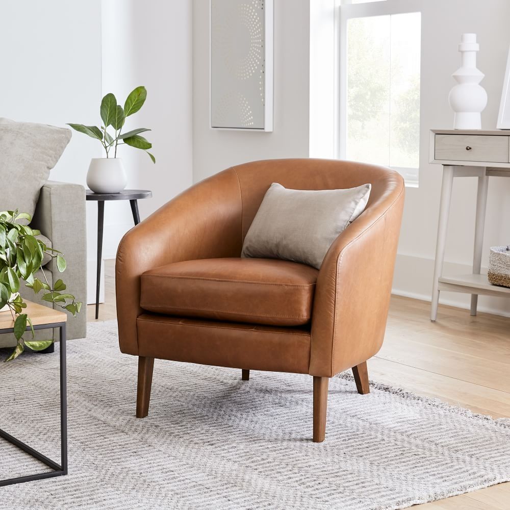 Jonah Leather Chair thumbnail 2