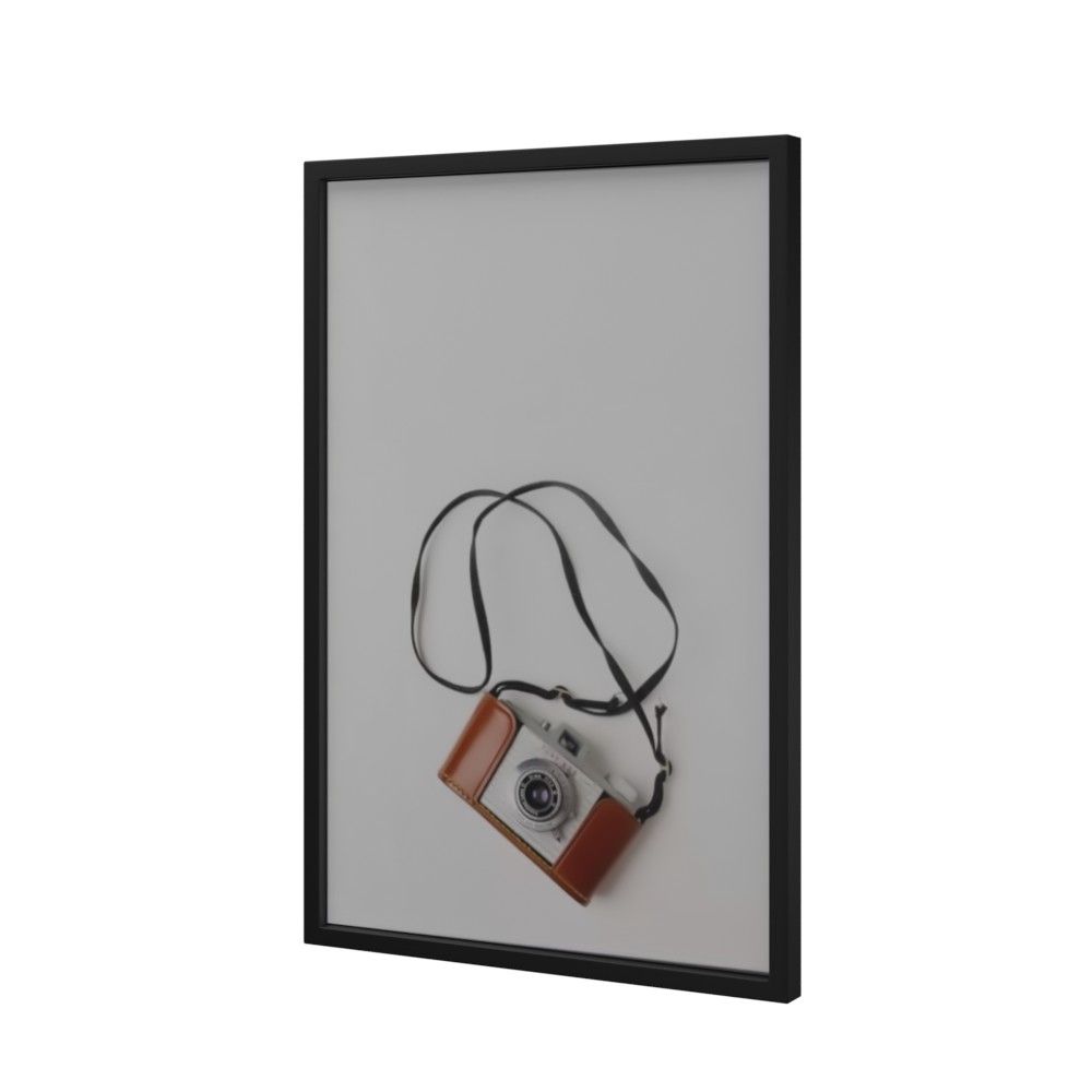 Vintage Camera Picture Frame Photograph on Canvas Frame thumbnail 3