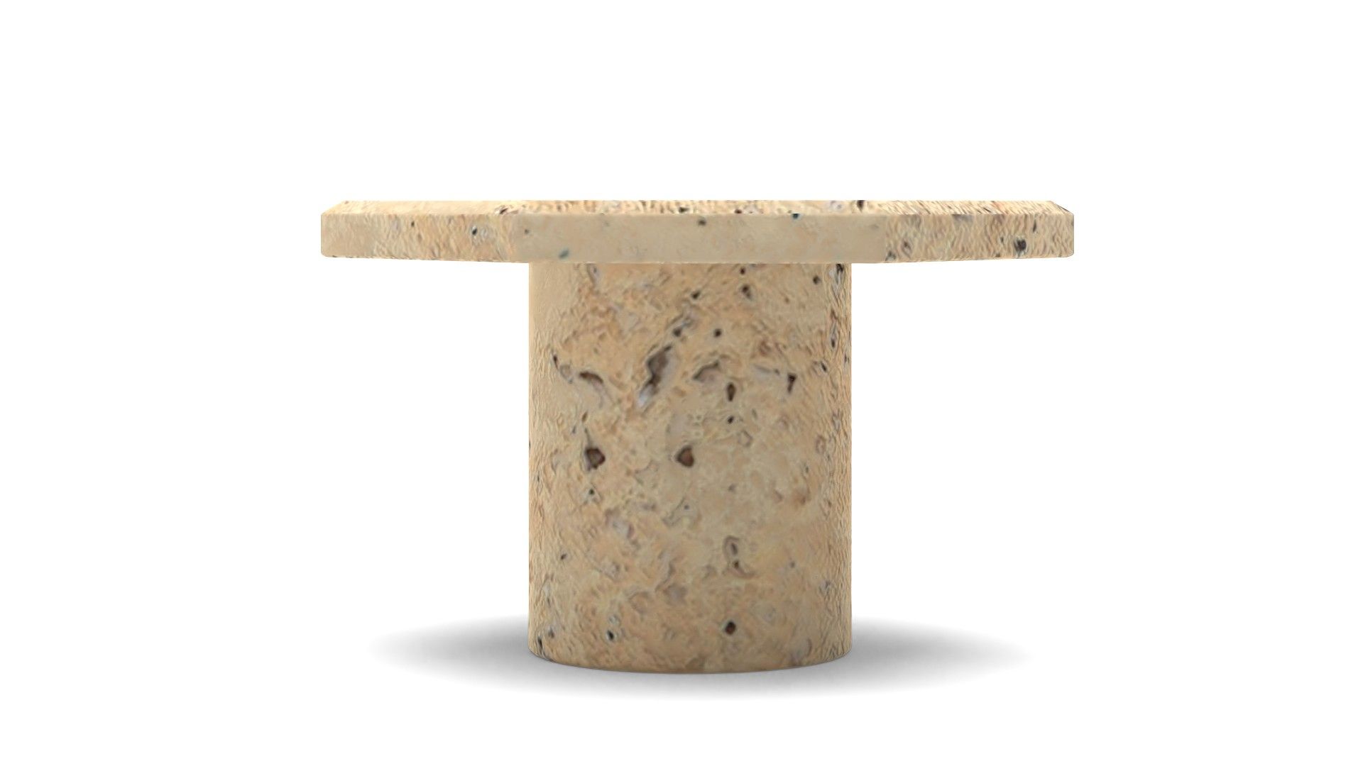 ROCA TRAVERTINE PILLAR CANDLE STANDS SMALL thumbnail 2