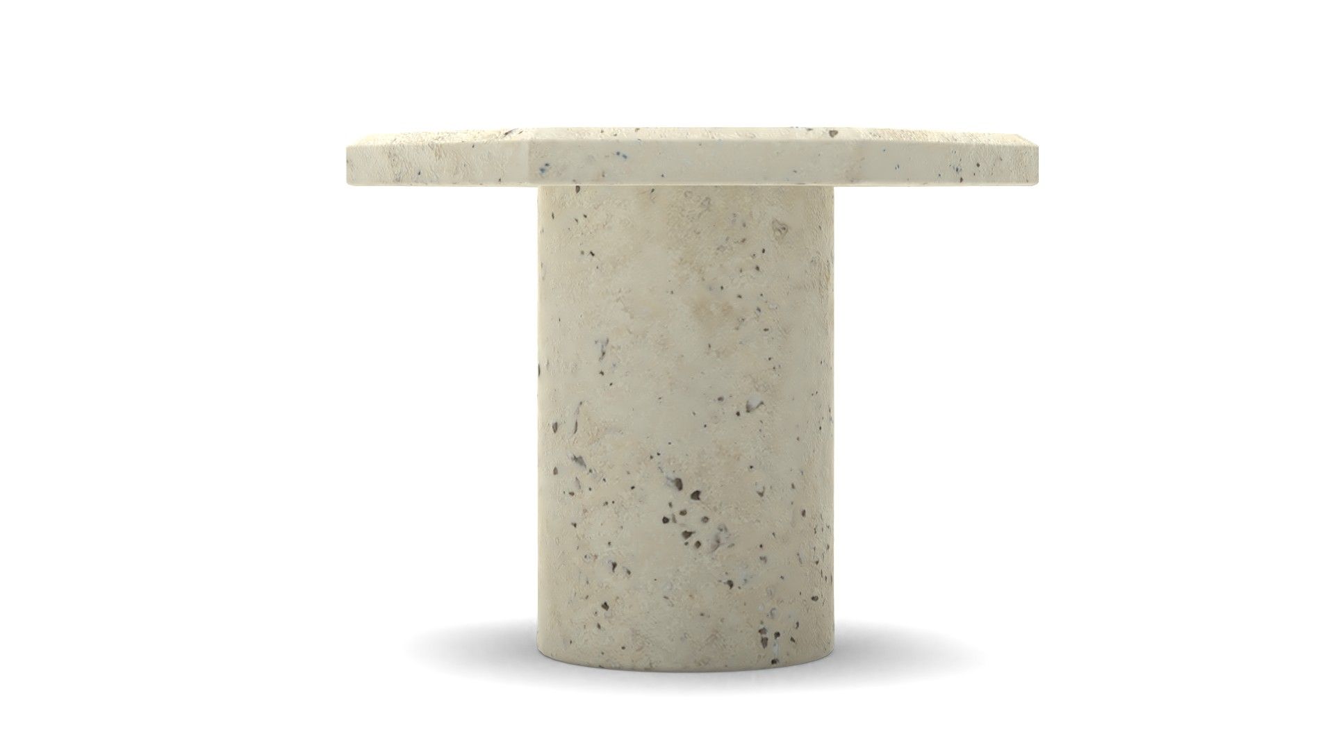 ROCA TRAVERTINE PILLAR CANDLE STAND MEDIUM thumbnail 2