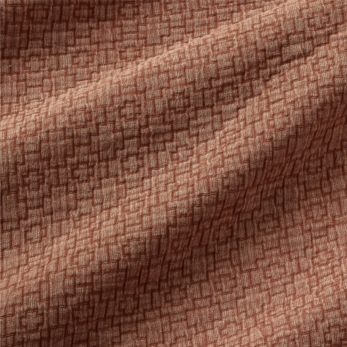 Blair Copper Stonewash Duvet Cover Queen thumbnail 2