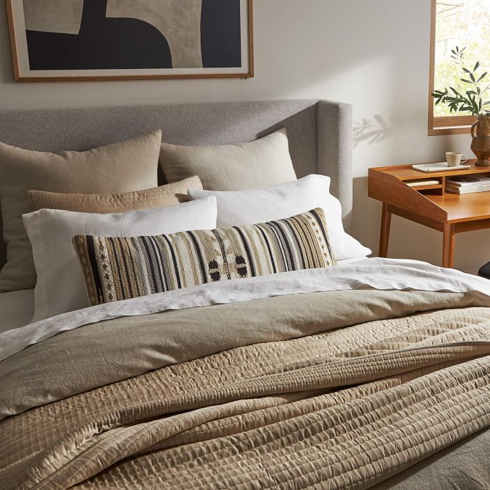 Woven Baja Pillow Cover No Inserts thumbnail 2