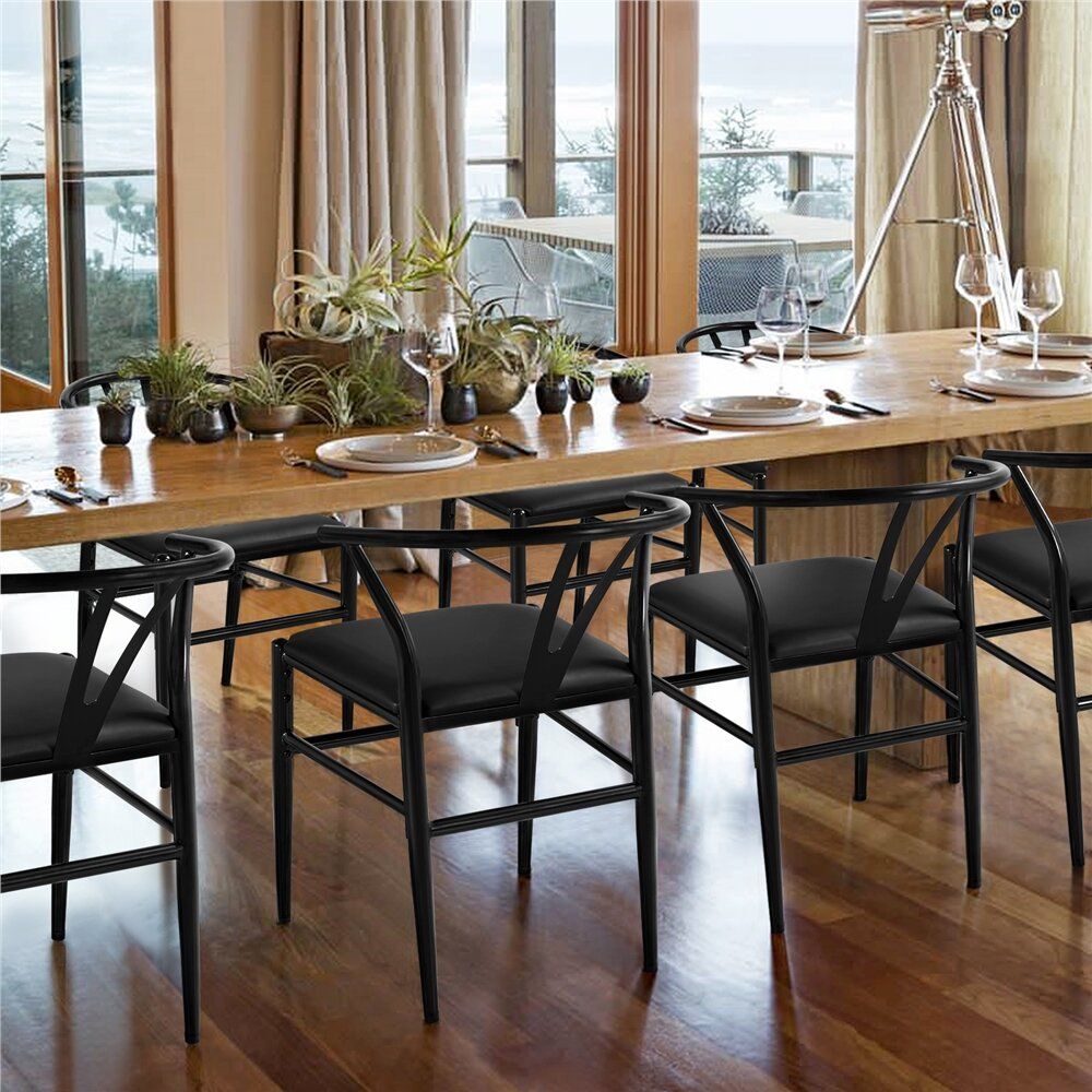 Thorton Dining Chair in Black Set of 2 thumbnail 2