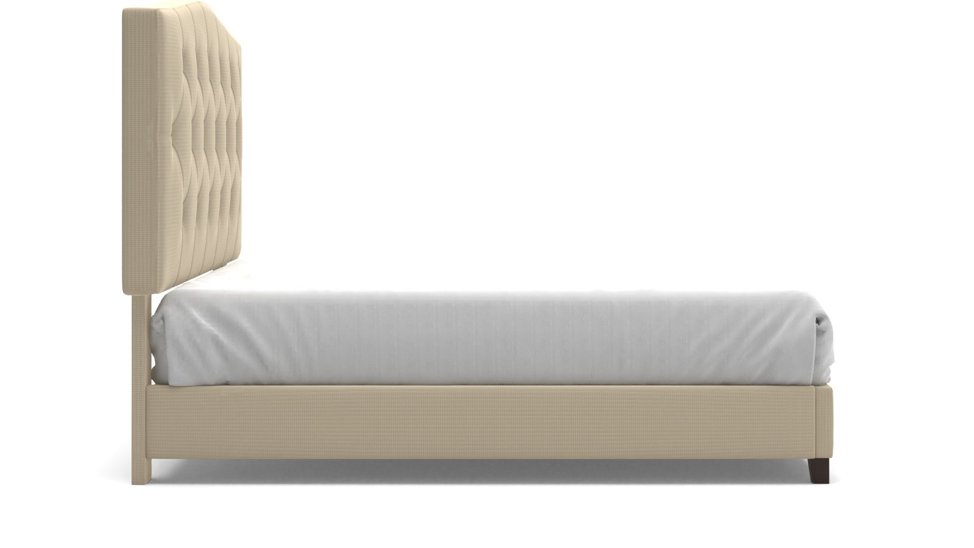 Elliot Curved Tufted Upholstered Bed king thumbnail 3
