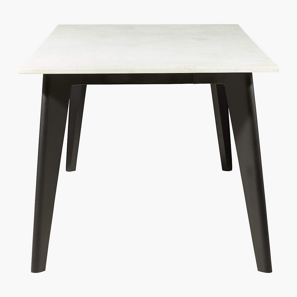 Harper Black Dining Table with Marble Top thumbnail 4