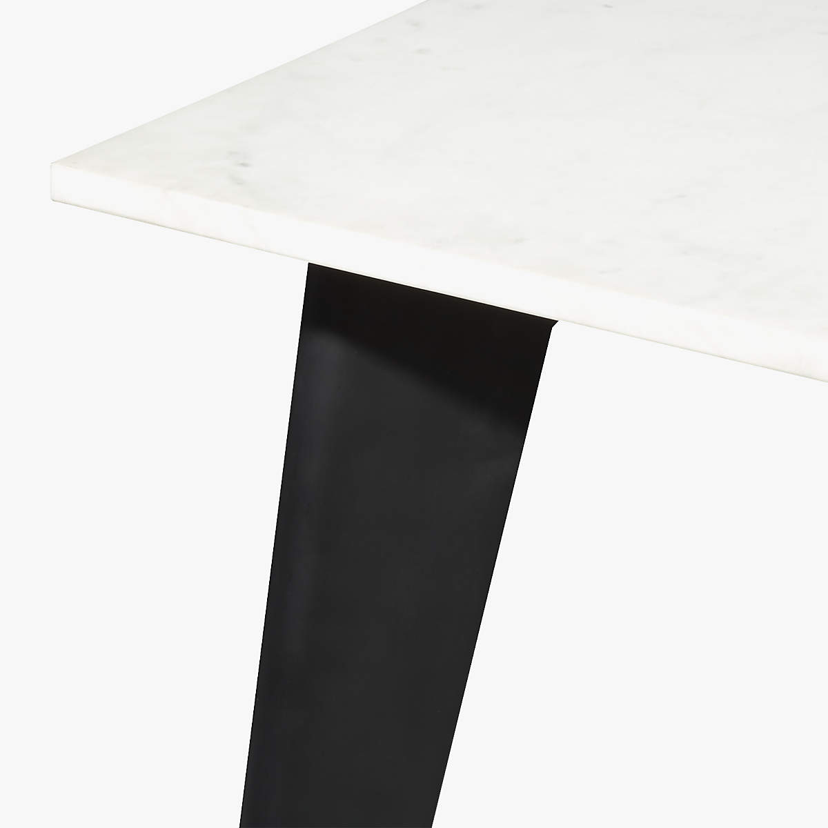 Harper Black Dining Table with Marble Top thumbnail 5