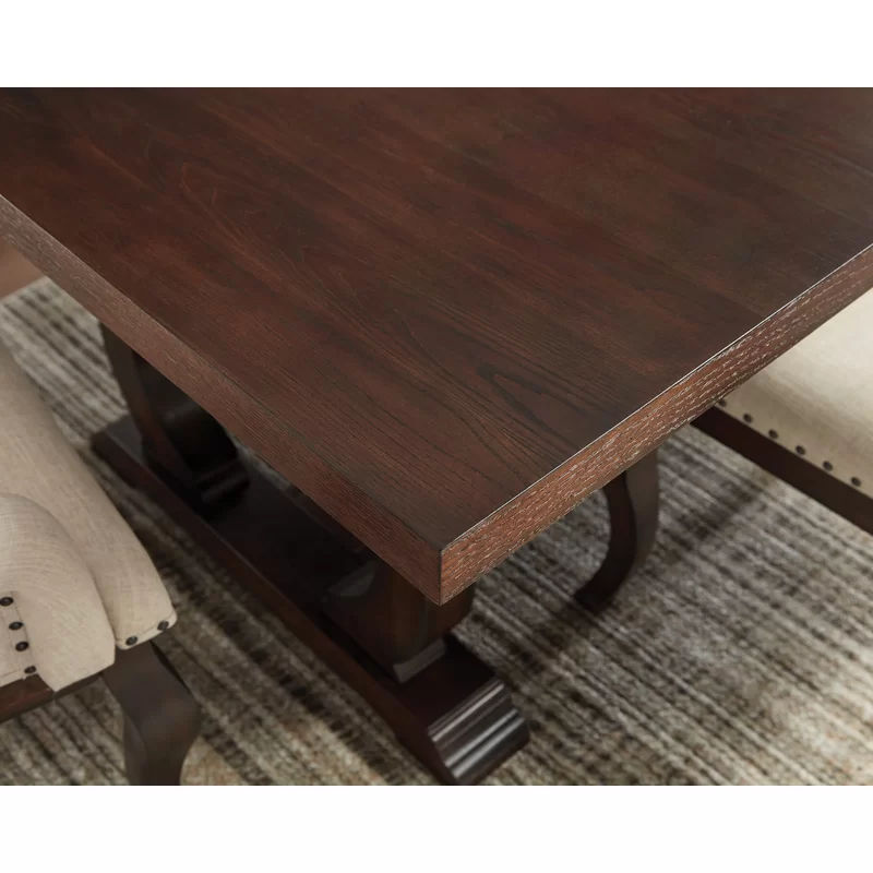 Delana Trestle Dining Table thumbnail 3