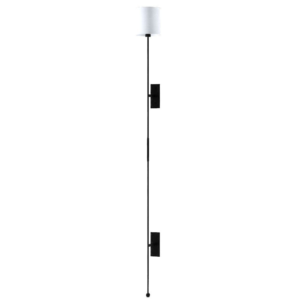 Leggero Black Pole Wall Sconce thumbnail 3