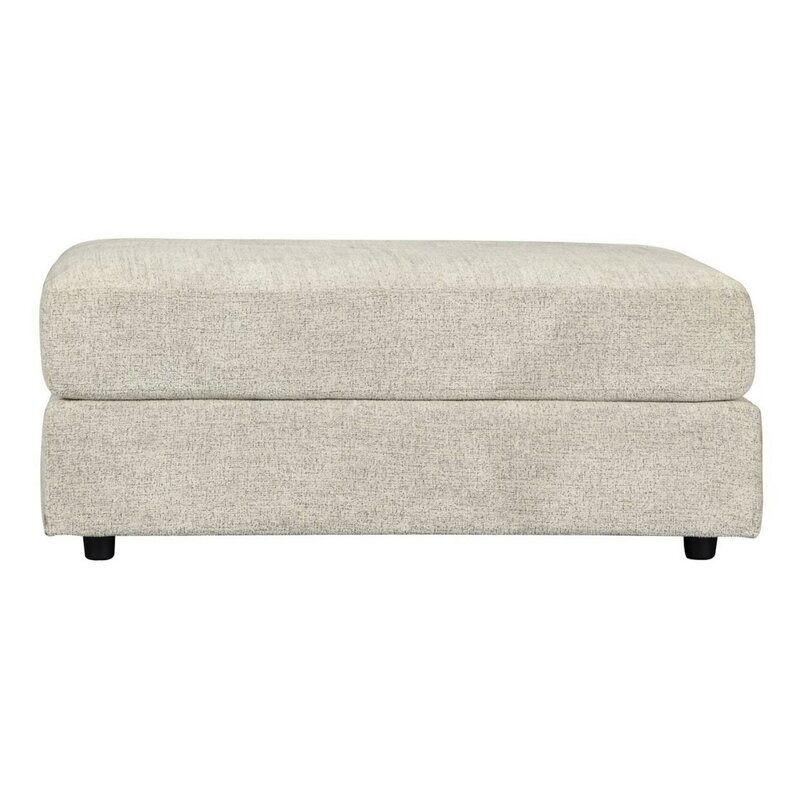 Oolitic Wide Rectangle Standard Ottoman thumbnail 2