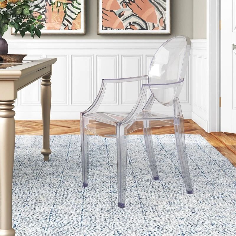 Bernadette King Louis Back Stacking Arm Chair thumbnail 2