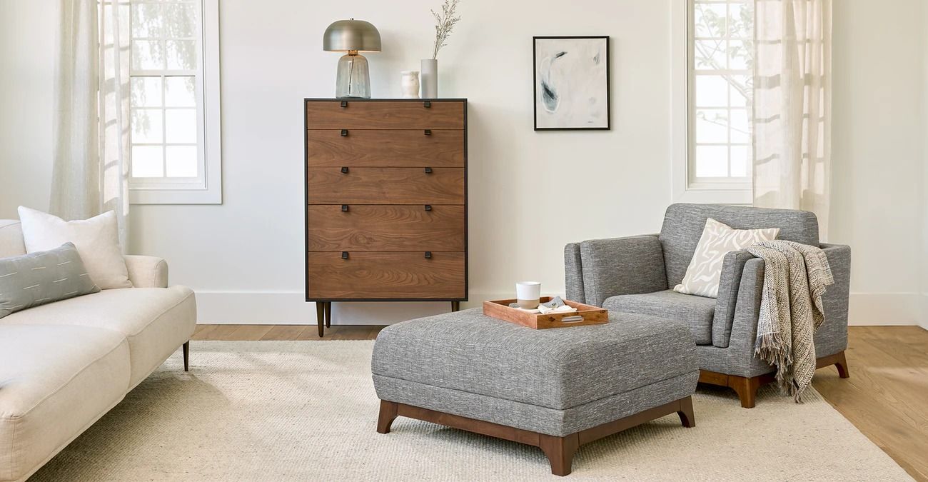 Ceni Volcanic Gray Armchair thumbnail 2