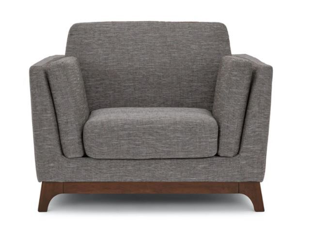 Ceni Volcanic Gray Armchair thumbnail 3
