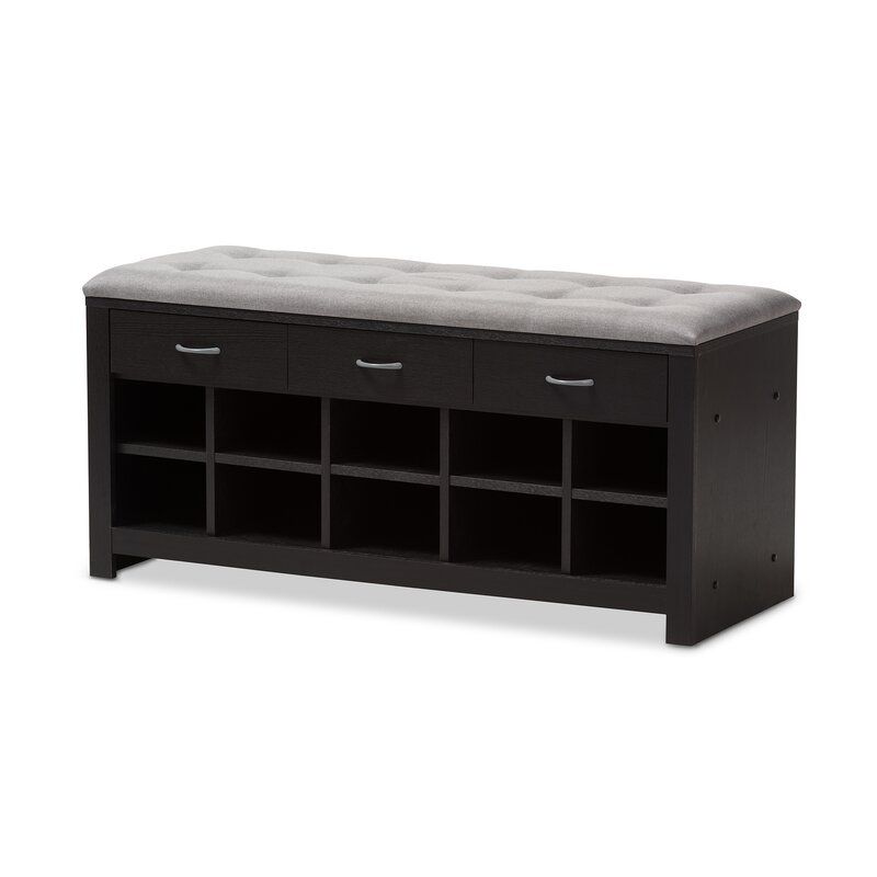 Sloane Upholstered Storage Bench thumbnail 2