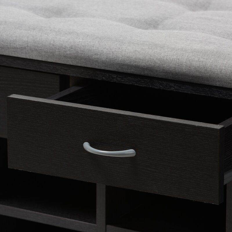 Sloane Upholstered Storage Bench thumbnail 5