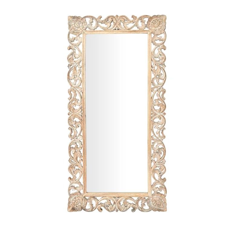Nemeth Mango Wood Traditional Full Length Mirror thumbnail 3