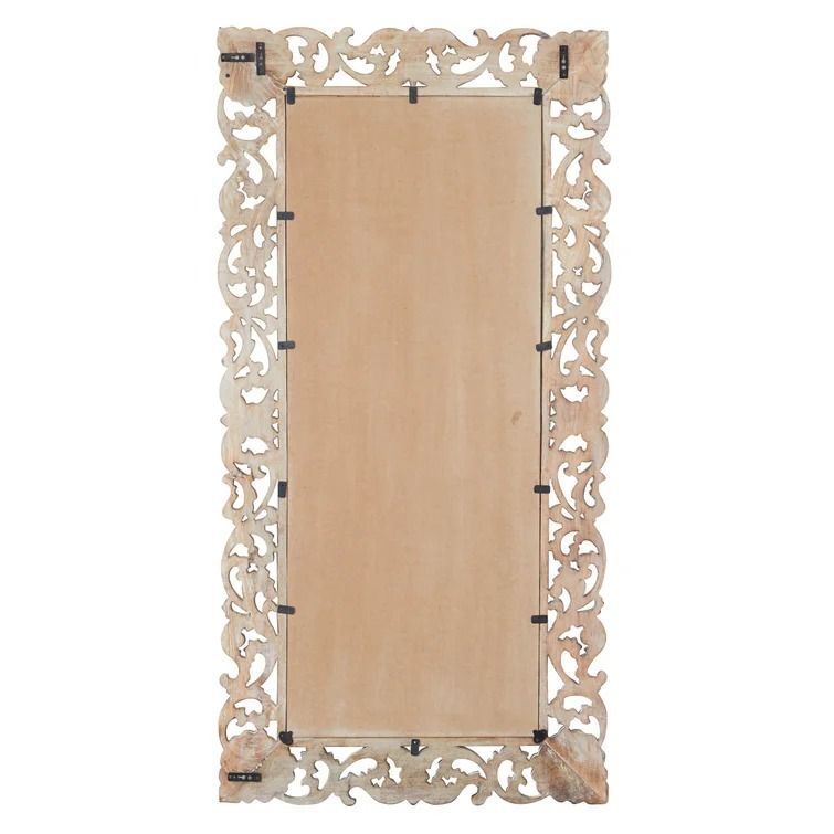 Nemeth Mango Wood Traditional Full Length Mirror thumbnail 4