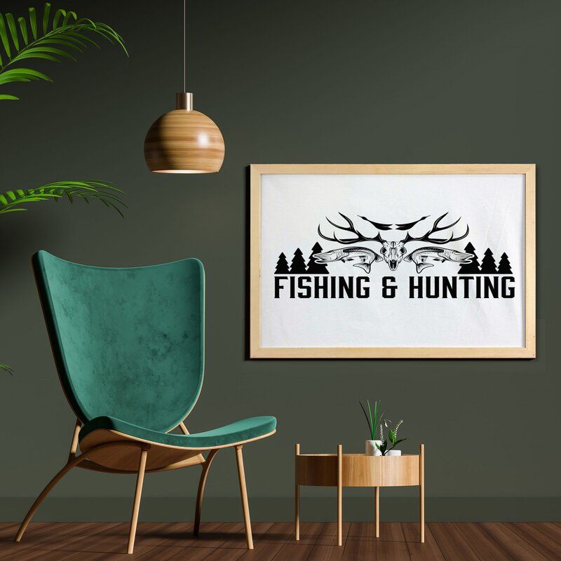 Printed Fabric Poster With Frame  thumbnail 3