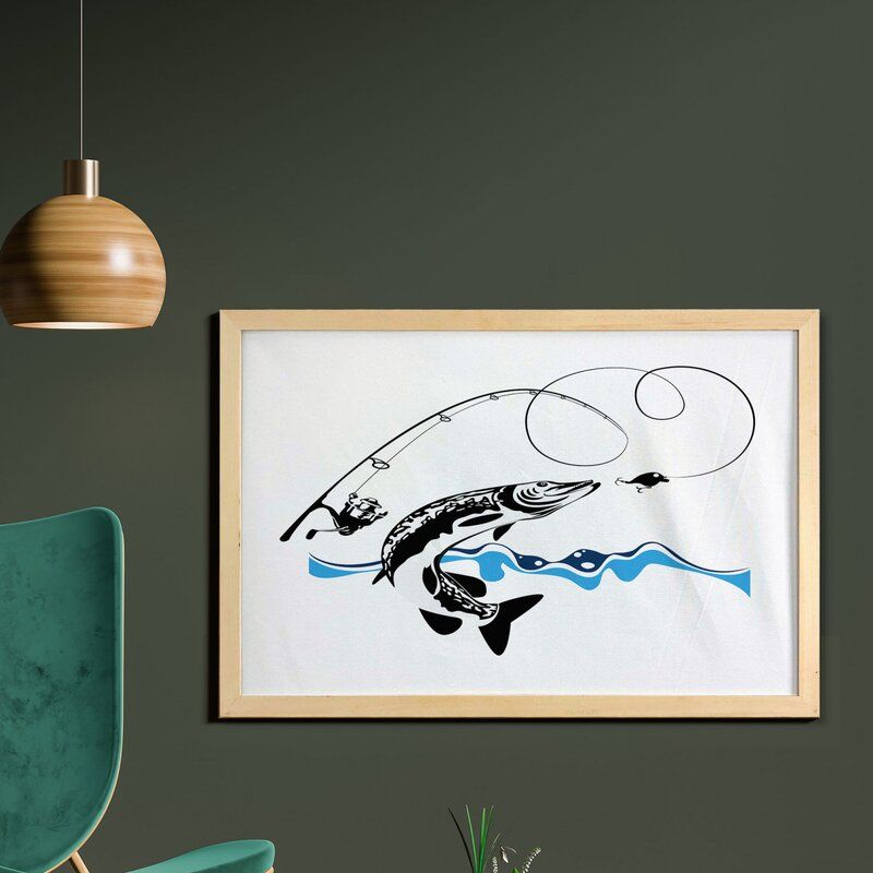 Printed Fabric Poster Picture Frame Print With Frame  thumbnail 3