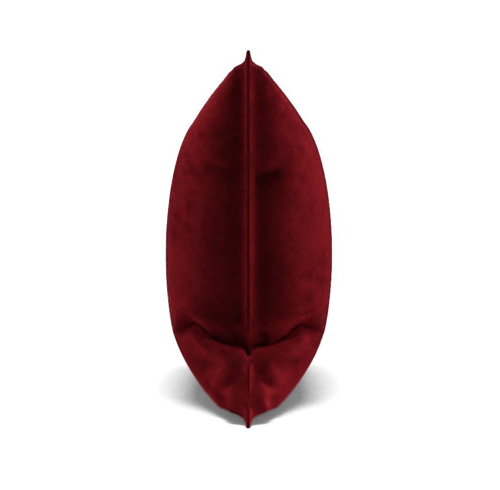 Aricin Burgundy Microfiber Reversible Modern Sham thumbnail 3
