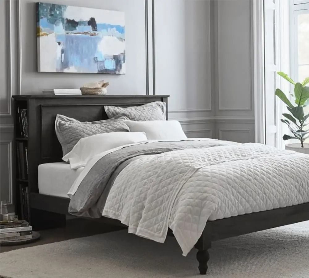 Astoria Storage Headboard Platform Bed thumbnail 2