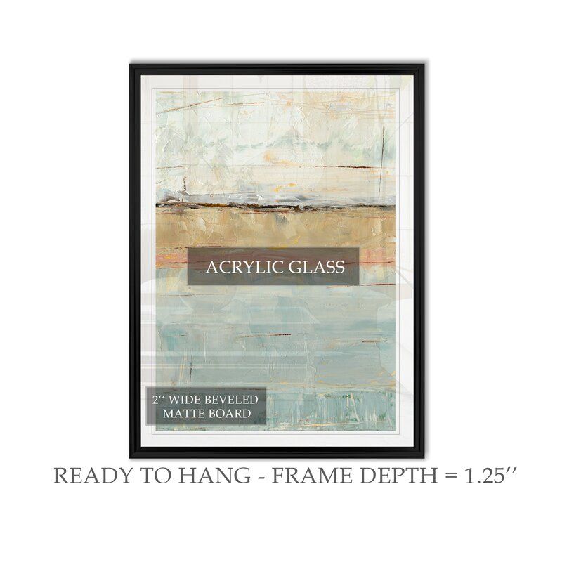 Pastel Horizon I Print On Canvas 30"x42" thumbnail 2