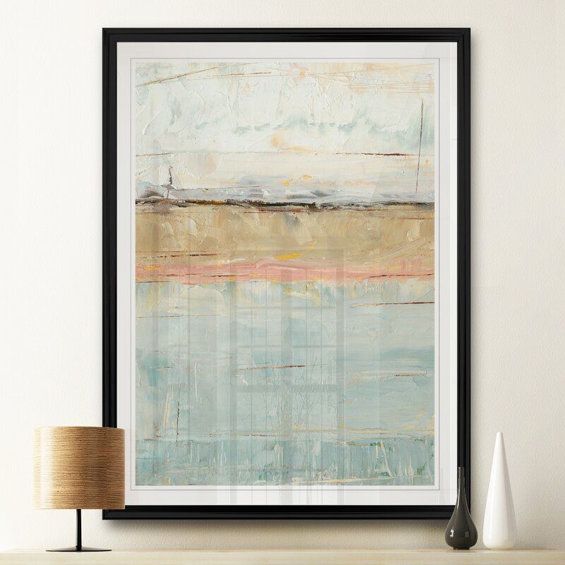 Pastel Horizon I Print On Canvas 30"x42" thumbnail 3