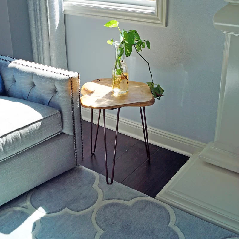 Centerview Solid Wood 3 Legs End Table thumbnail 4