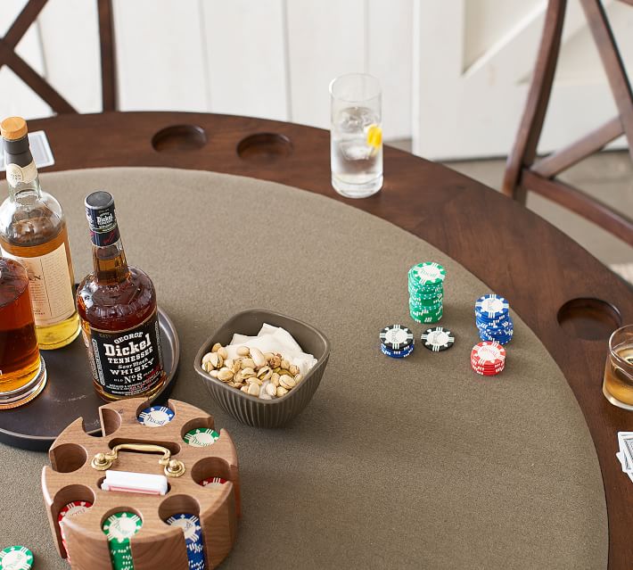 Benchwright Round Poker Table thumbnail 2
