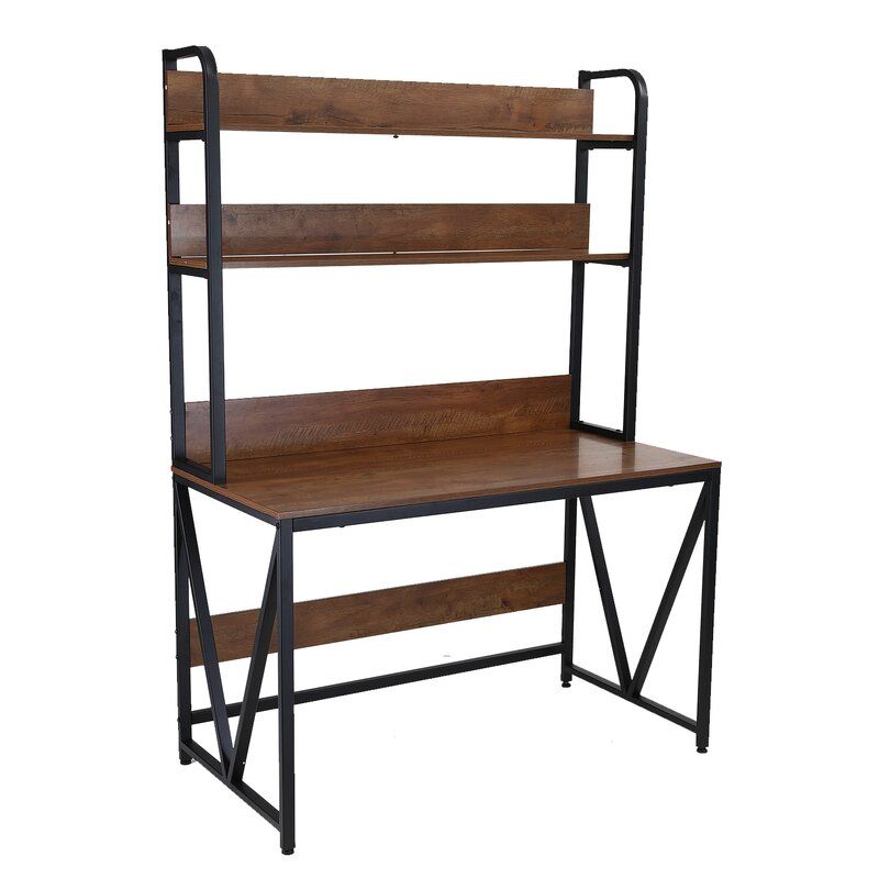 Computer Desk Desktop Metal Frame Home Office Desk thumbnail 4