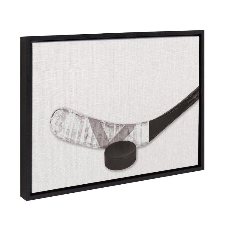 Hockey Portrait Horizontal by Uniek With Frame thumbnail 2