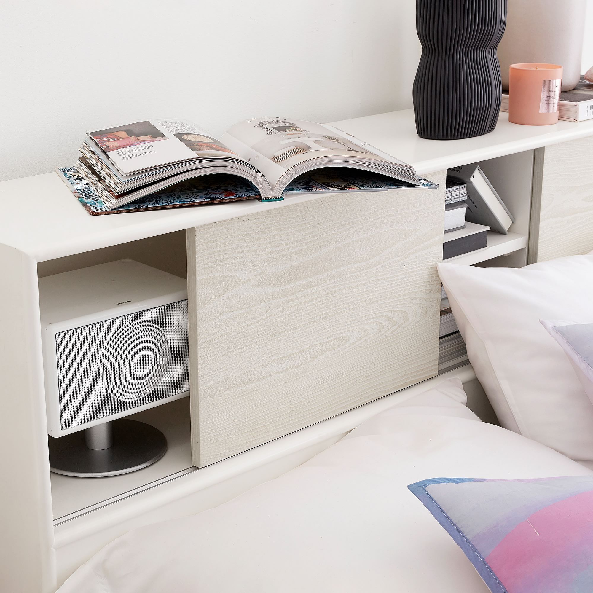 West Elm X Pbt Modernist Headboard Storage Platform Bed - Full thumbnail 6