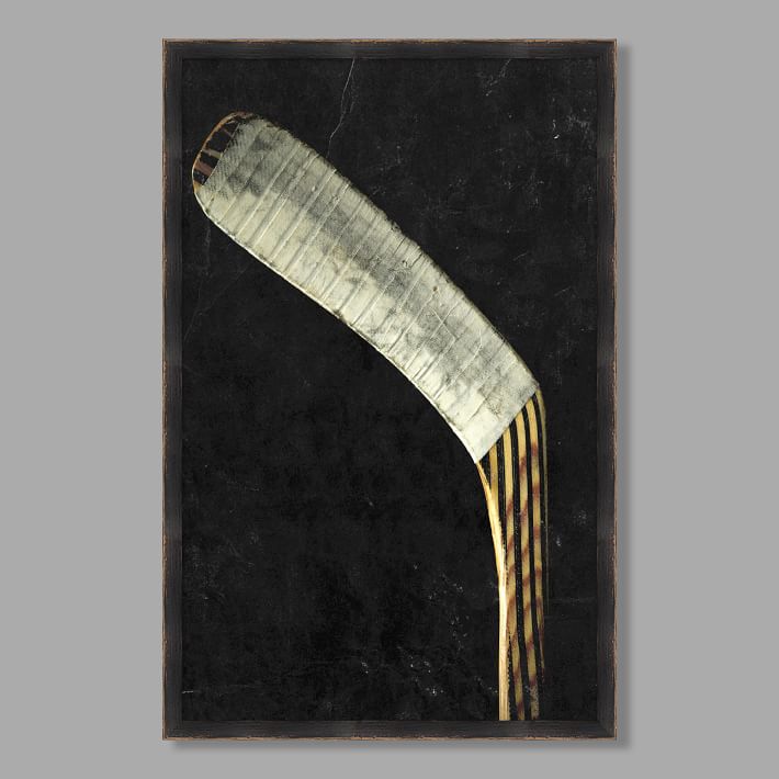 Hockey Stick Framed Art With Frame thumbnail 2