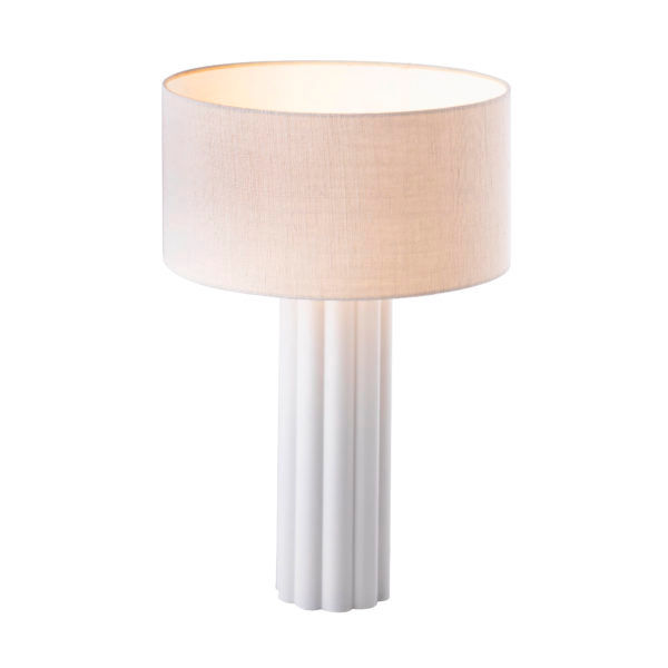 Latura Cream Table Lamp thumbnail 2