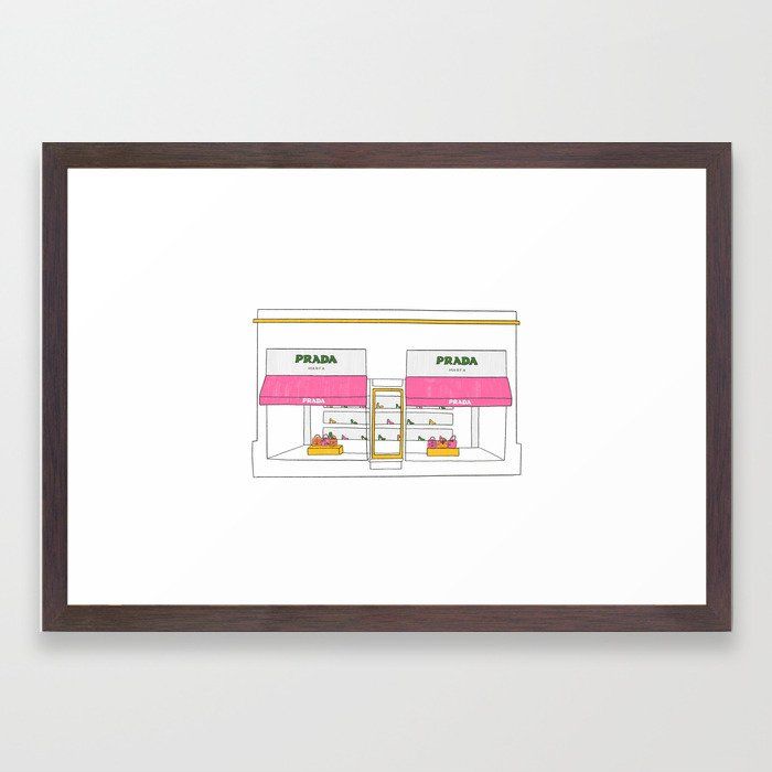 Marfa Art Print With Frame thumbnail 2