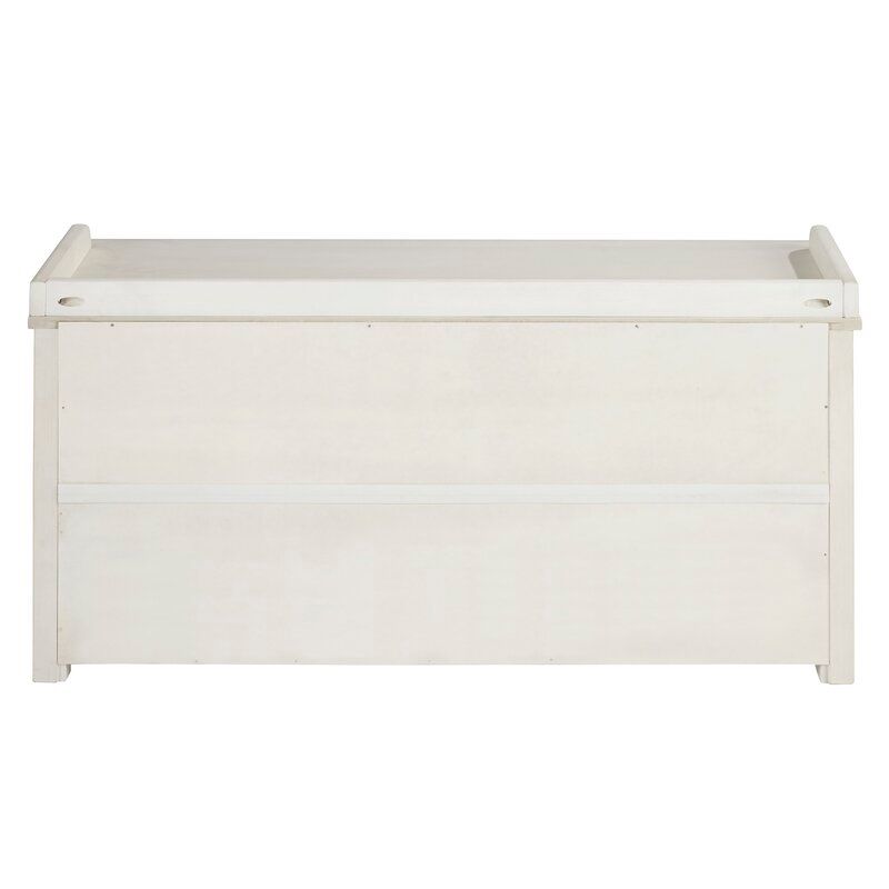 White Wash Tray Top Grooved Shoe Storage Cabinet thumbnail 5