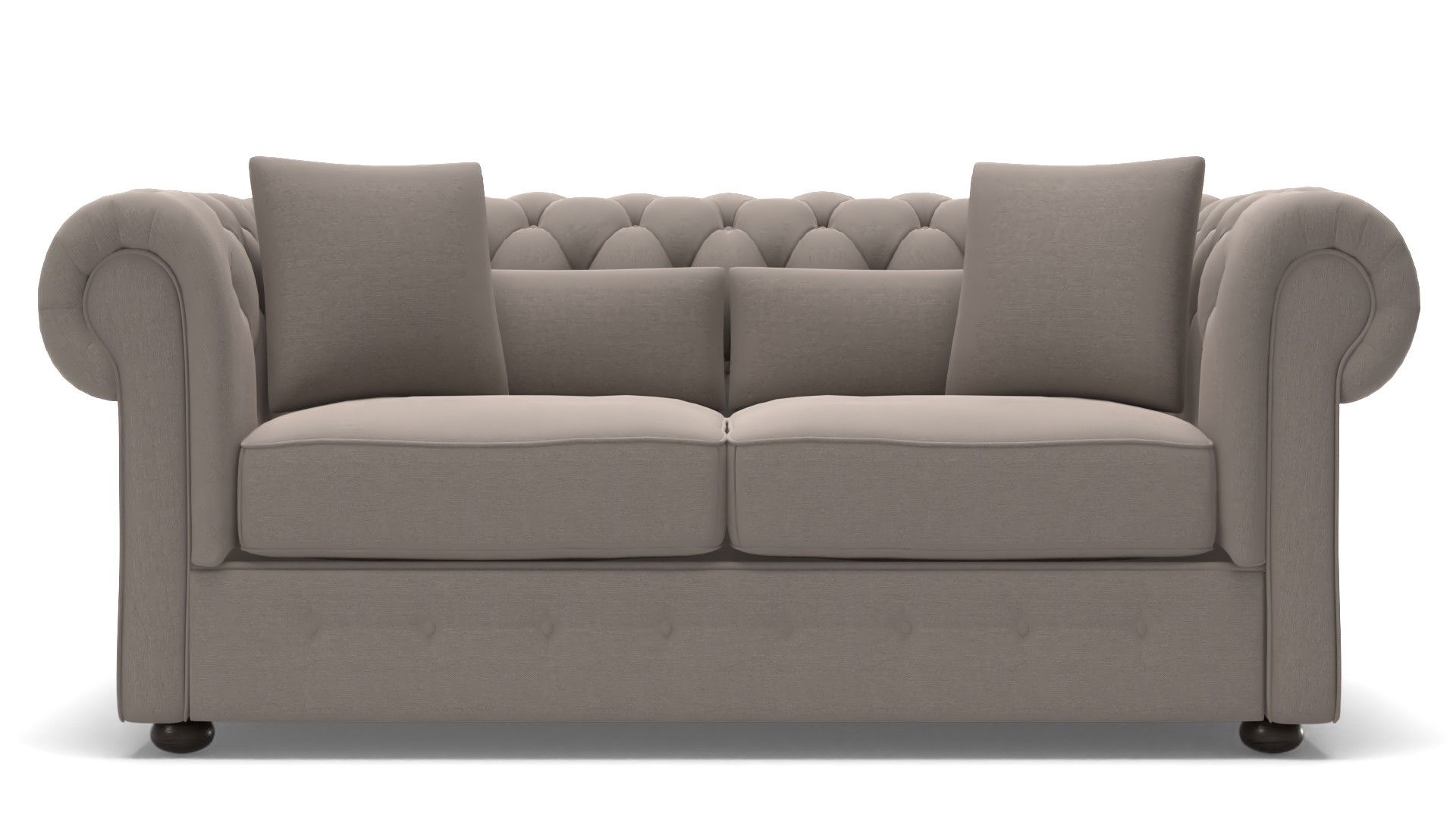 Waltman Chesterfield  Rolled Arm Loveseat thumbnail 2