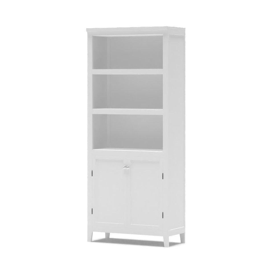 Carson 5 Shelf Bookcase with Doors thumbnail 2