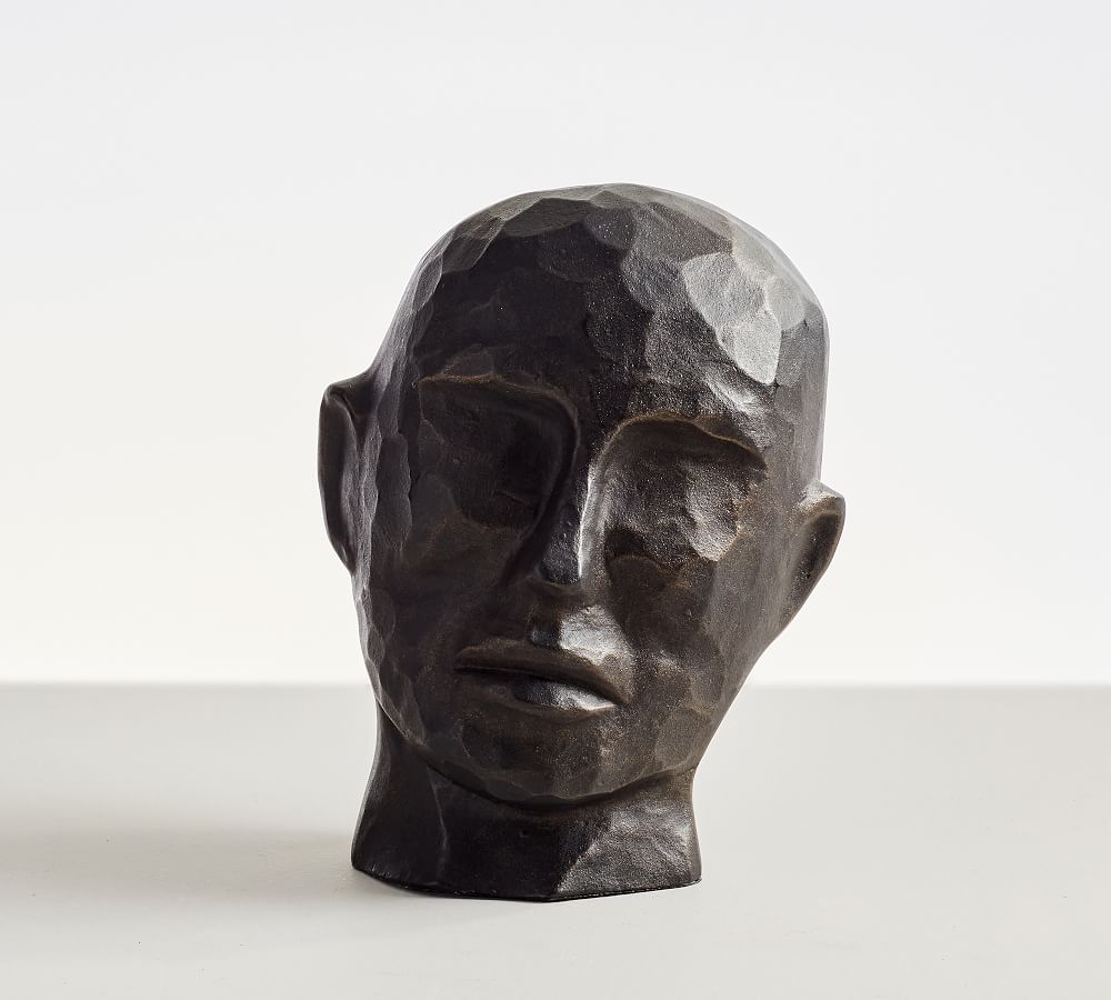 Decorative Bronze Face Object thumbnail 2