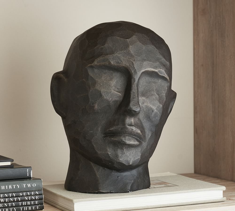 Decorative Bronze Face Object thumbnail 3