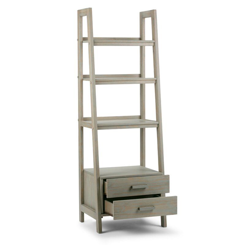 Donohoo Solid Wood Ladder Bookcase thumbnail 4