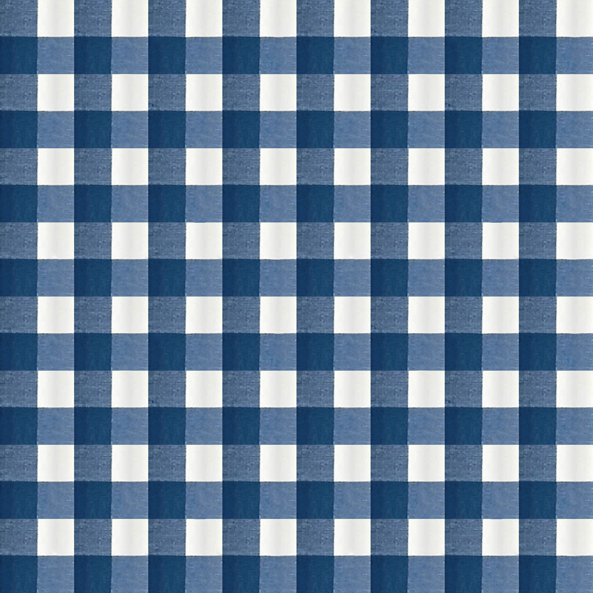 Blue Buffalo Check Blackout Curtain 96" thumbnail 5