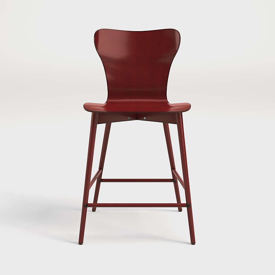 Brera Red Counter Stool thumbnail 2