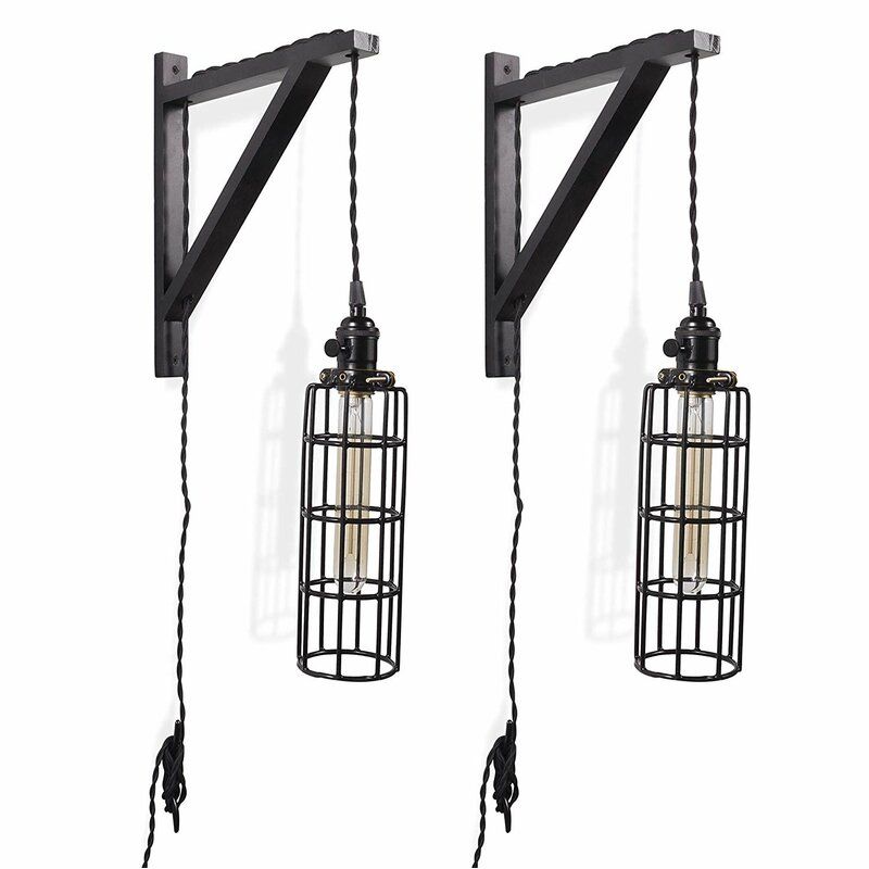 Calles 2 Light Dimmable Plug Set Of 2 thumbnail 4